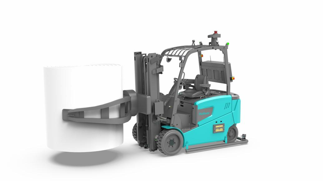 尊龙凯时E系列平衡重无人驾驶叉车 尊龙凯时E系列平衡重无人驾驶叉车