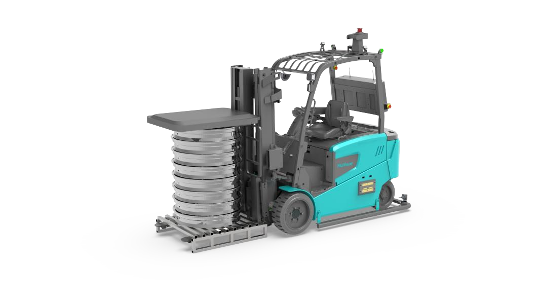 尊龙凯时-高货物及易散落货物搬运无人叉车 尊龙凯时-高货物及易散落货物搬运无人叉车