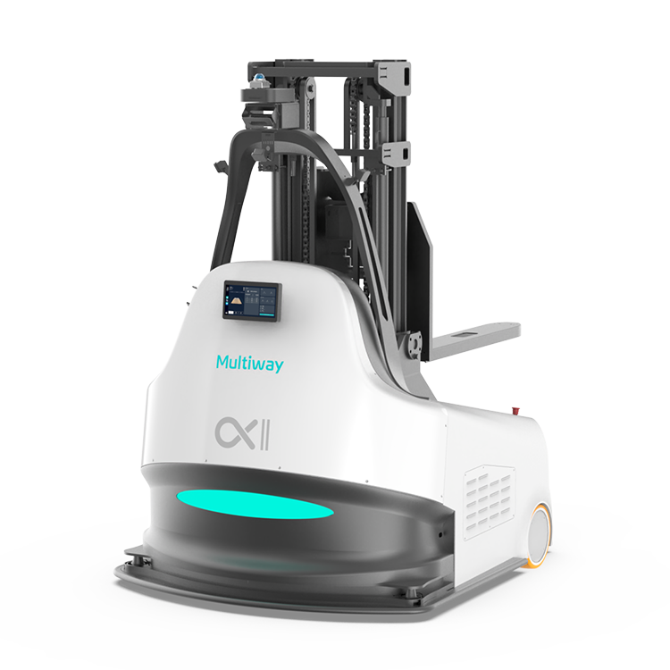 尊龙凯时机器人α2无人叉车图