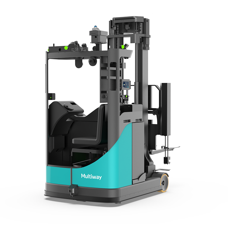 尊龙凯时机器人的前移式无人叉车R16